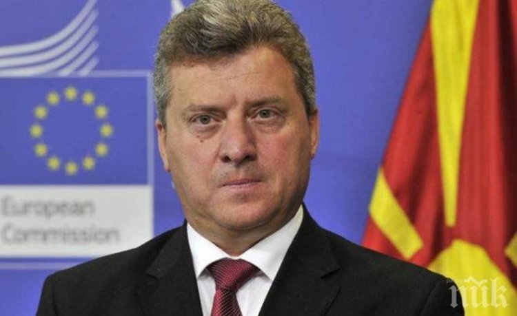 Македонският президент не подписа закона за албанския език