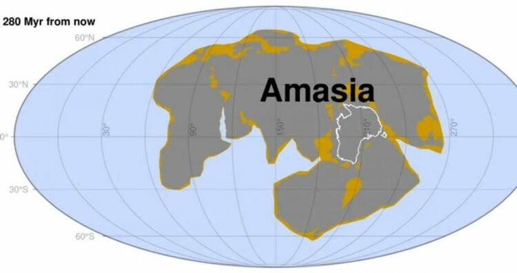 Запознайте се с Амазия - следващият суперконтинент на Земята