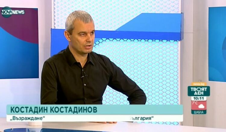 Костадинов: Президентът върви по ръба на закона със заявката за предсрочни избори през март