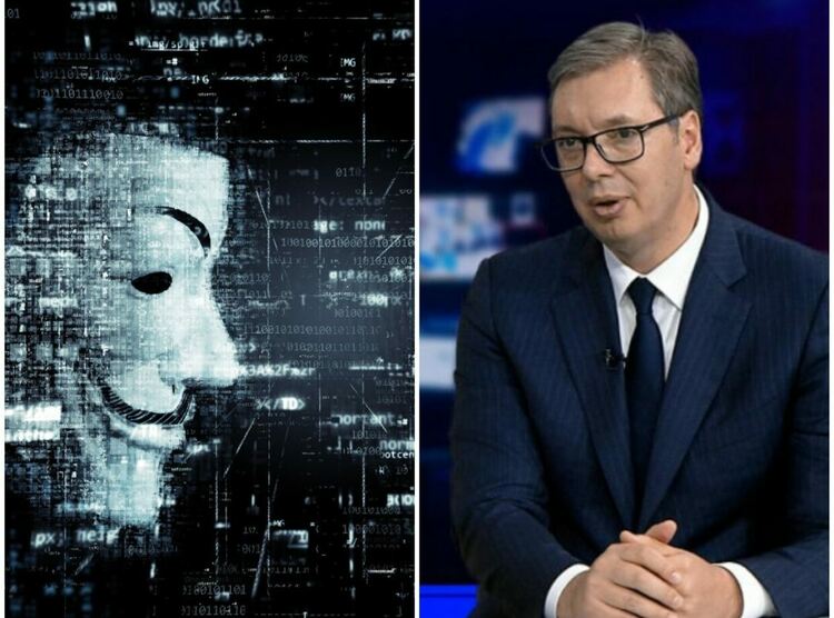 Анонимните съобщиха, че са свалили сайта на сръбския президент и на сръбската армия