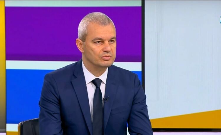 Костадинов: Ако ПП-ДБ се коалира с ГЕРБ, ще зачеркнат смисъла на съществуването си