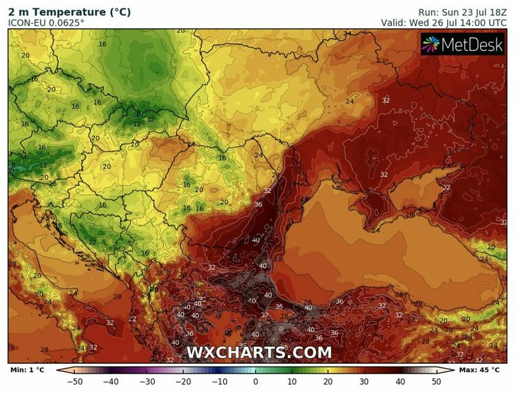 Опасни жеги: В следващите дни температурите ще стигнат до 43 градуса