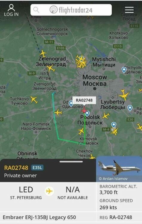 Путин е посетил щаба на руската армия в Ростов на Дон преди смъртта на Пригожин