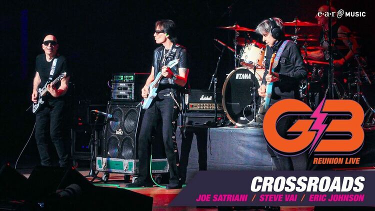 Joe Satriani, Eric Johnson и Steve Vai  издават „G3 Reunion Live“ през януари