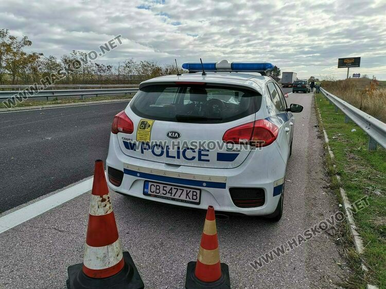 Двама водачи пострадаха при катастрофа на магистрала „Марица“