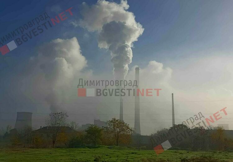 Поредно замърсяване със серен диоксид в Димитровград: отчетени притеснително високи стойности