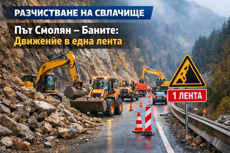 Възстановено е движението между Малка Арда и Баните