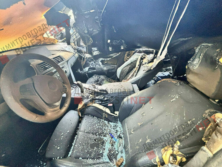 Мъж изгоря в автомобила си край Девня