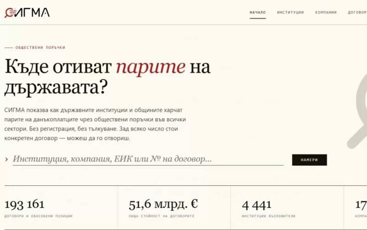 Кабинетът показа 193 000 договора на държавата