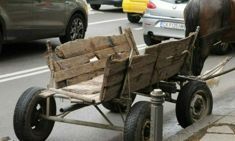 Арестуваха каруцар, опитал се да избяга от полицейска проверка 